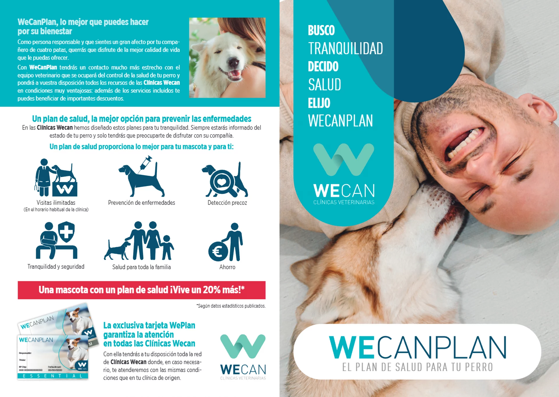 plan de salud para perros. WECANPLAN